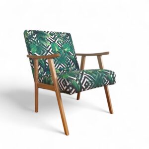 Fotelja Antik - Print 11 - natur