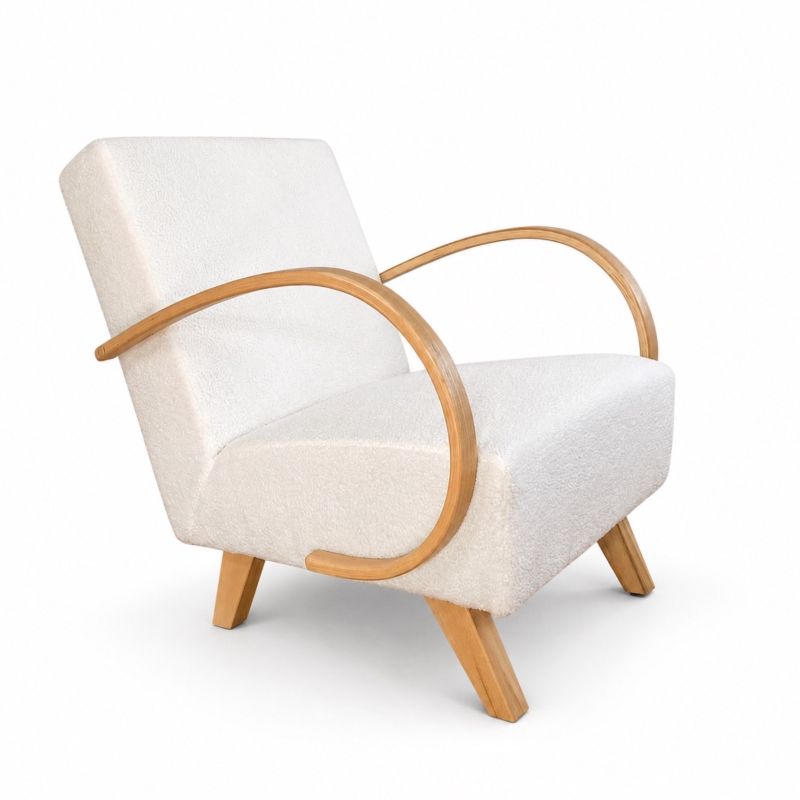 Fotelja Art Deco - Difference 01 - natur