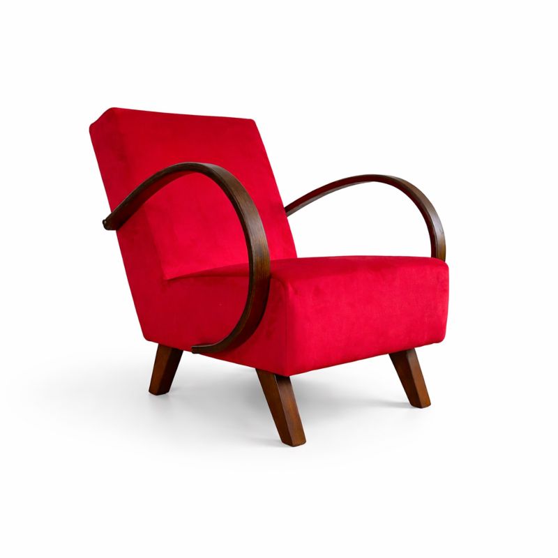 Fotelja Art Deco - Paris 14 - tamno braon