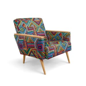 Fotelja Vintago - Print 07 - natur